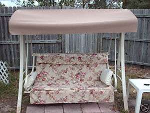 Outdoor swing canopy top cover replacement 2 seater  