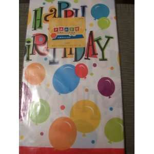  Party Like Crazy Happy Birthday Table Cover Health 