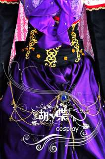 Vocaloid 2 megurine Luka Ruka Luxury Gothic Cosplay Costume 1197 