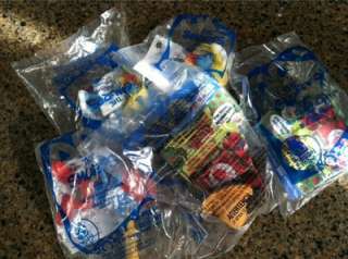SMURFS FROM MCDONALDS ALL NEW IN WRAPPERS # 7 1 2 2 6  