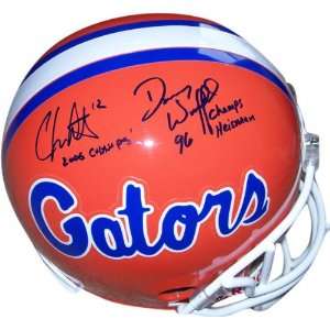  Chris Leak and Danny Wuerffel Dual Autographed Florida 