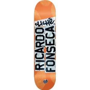  Cliche Resin7 Fonseca Paper Skateboard Deck (7.75 Inch 