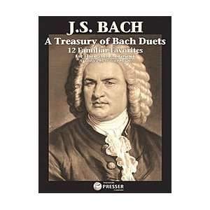 A Treasury of Bach Duets (0680160574810) Books