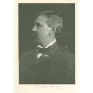  1909 Print Albert B Cummins Iowa Senator 