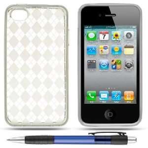 Semi Transparent Clear Checker Protector Cover Case Compatible for 