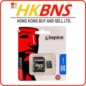 Original Kingston 8GB Micro SDHC Card SD HC Class 4 NEW  