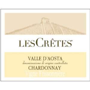  2009 Les Cretes ACuvee Frissonierea Chardonnay Doc 750ml 