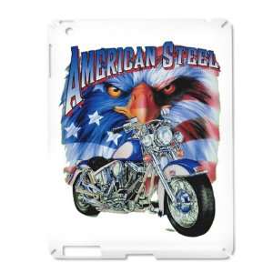  iPad 2 Case White of American Steel Eagle US Flag and 