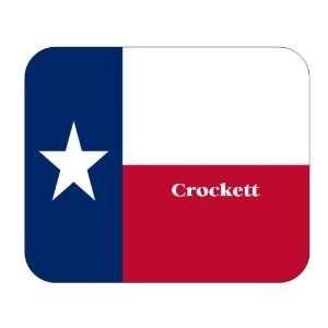  US State Flag   Crockett, Texas (TX) Mouse Pad Everything 