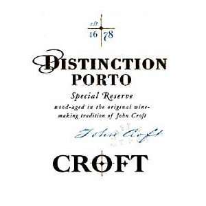  Croft Distinction Port NV 750ml Grocery & Gourmet Food