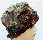 Womens Couture Handmade Vintage 20s Style Bucket Cloche Flapper 
