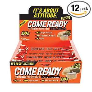  CRONS Come Ready Bar, Cake Batter, 78 Grams (Pack of 12 