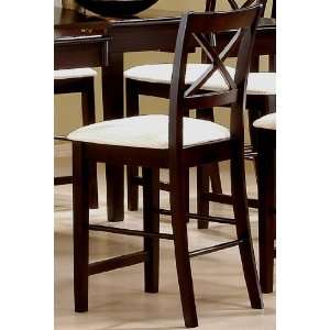  Byrdstown Cappuccino Cross Counter Stool (Set of 2)