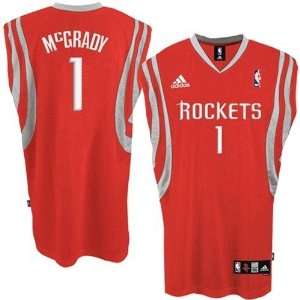  adidas Houston Rockets #1 Tracy McGrady Youth Red Swingman 