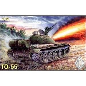 Soviet TO55 Flamethrower Tank 1 72 Ace Models Toys 
