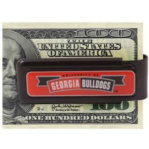  NCAA Georgia Bulldogs Red University Money Clip Sports 