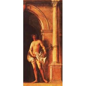   Sebastiano del Piombo   24 x 52 inches   San Sebast