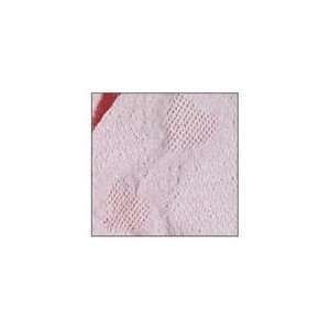  Pastel Pink Honeycomb Heart Mini Afghan Throw Blanket 36 x 