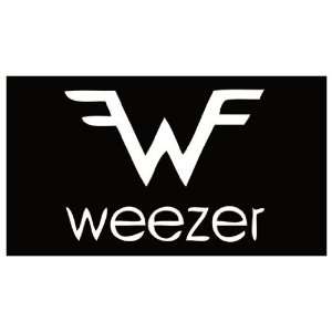  Magnet WEEZER (Black & White Minimalist Art Logo 