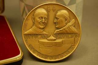 Old collector coin of Pope Paul VI/Pope John XXIII  