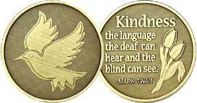 AA NA “KINDNESS” recovery coin. Buy 4 get 1 free  