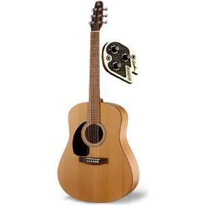  Seagull S6 Left Handed QI Acoustic Electric Guitar with 