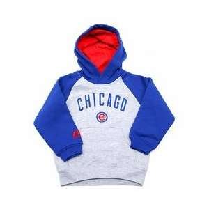 Chicago Cubs Toddler Colorblock Pullover Hood by Majestic Athletic 