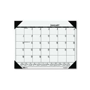   Woodland Green Monthly Desk Pad Calendar, 22 x 17, 2012 Office