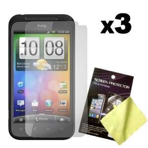  Three LCD Screen Guards / Protectors for HTC HTC DROID 
