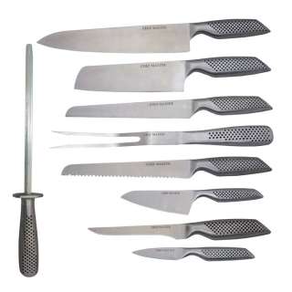 CHEF MASTER 10 Pc Professional Chef Knife Set. 8 Knives  