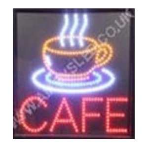   Quality Flashing Cafe Led Catering New Window Shop Signs Electronics
