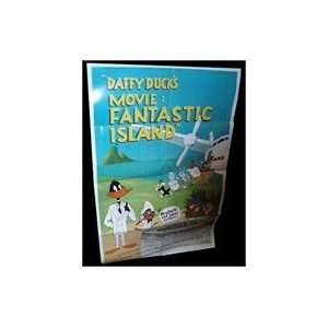  Daffy Duck`s Fantastic Island Folded Movie Poster 1983 
