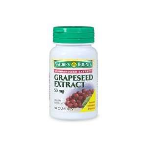  Natures Bounty Grapeseed Extract, 50mg, 50 Capsules 