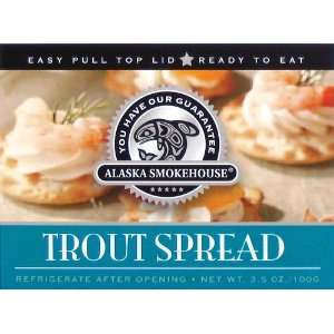 Alaska Smokehouse Trout Spread 4 Pack Grocery & Gourmet Food