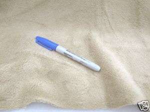 Fabric Microfiber High Pile Upholstery Sand X112  