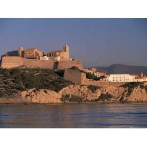 View of the Wall and Old Centre (dAlt Villa) (Dalt Vila), Ibiza Town 