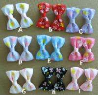 10 pairs of cute Butterfly girls baby hair bow clip  
