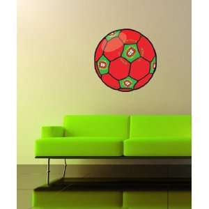   Wall Decal Sticker Football Soccer Portugal JH145s 