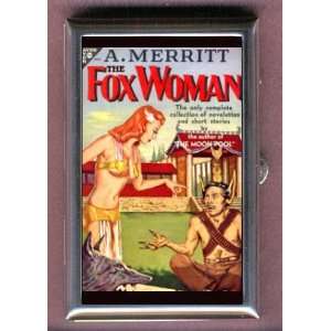  A. MERRITT FOX WOMAN PULP SCI FI Coin, Mint or Pill Box 