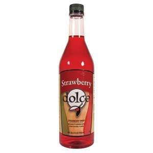 Dolce Strawberry Classic Coffee Flavoring Syrup  Grocery 