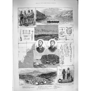  1886 DANISH EXPEDITION GREENLAND HOLM KNUTSEN UMANAK