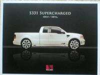 2007 Ford SALEEN S331 SUPERCHARGED F150 PickUp Brochure  