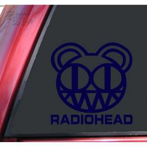  RADIOHEAD Vinyl Decal Sticker   Dark Blue Automotive