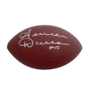 Seneca Wallace Autographed Football   COA   Autographed Footballs