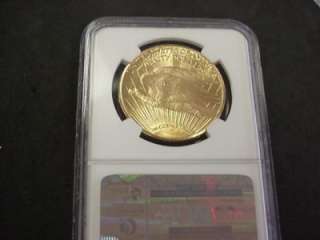 1927 $20 SAINT GAUDENS DOUBLE EAGLE GOLD NGC MS62 MS 62 NICE LOOK 