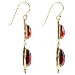 TEMPLE ST. CLAIR for Target Red Pear Dangle Earrings  