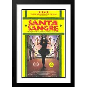  Santa Sangre 20x26 Framed and Double Matted Movie Poster 