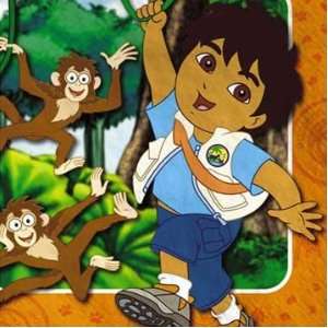  Go, Diego, Go Lunch Napkins, 16ct Toys & Games