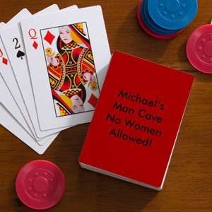  Personalized Playing Cards   Custom Text Sports 