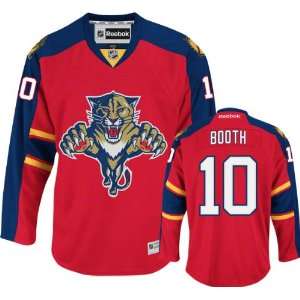 David Booth Jersey Reebok Red #10 Florida Panthers Premier Jersey 